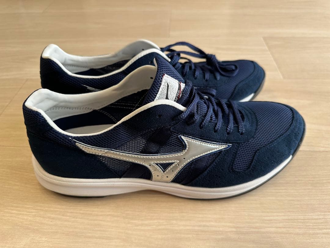 Mizuno ランニングシューズ ネイビー（袋付き）