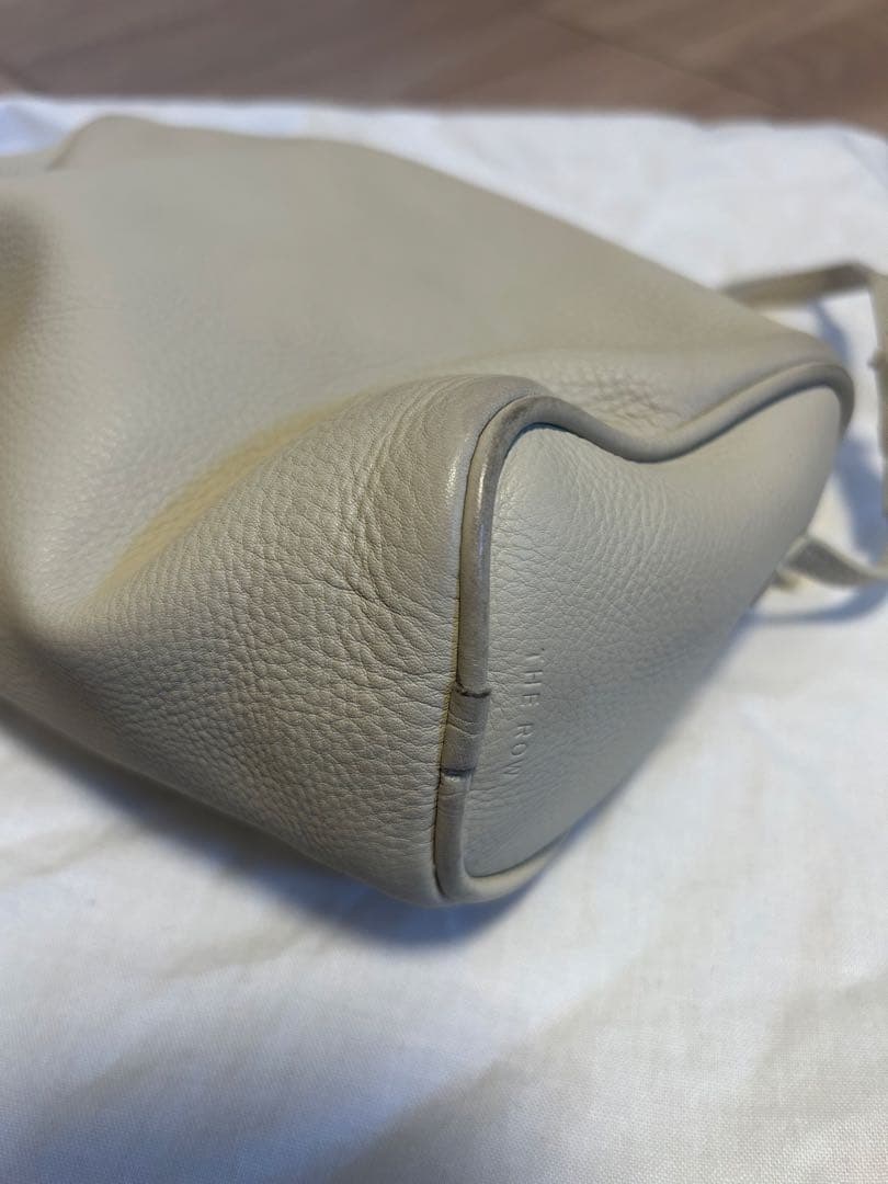 【傷あり】the row 90sbag white