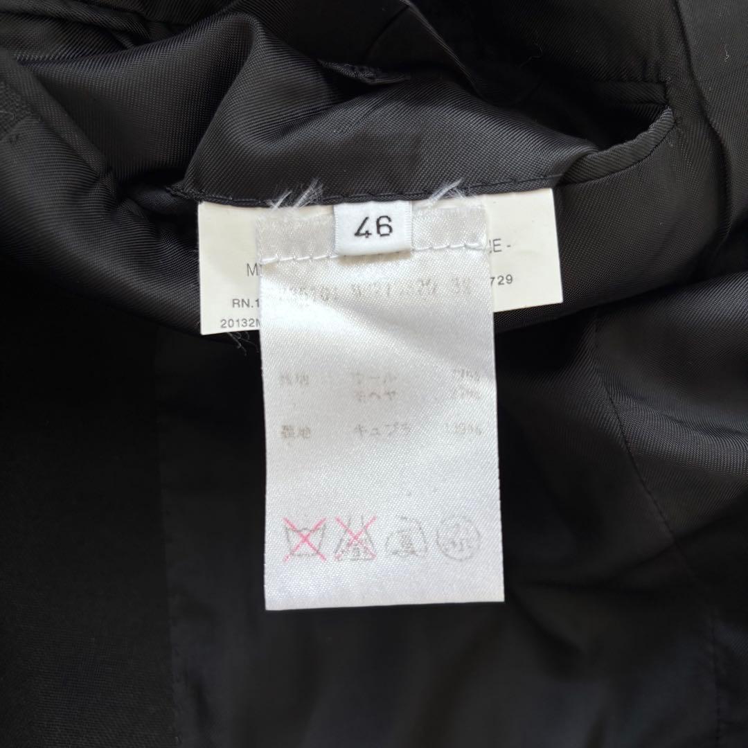 2013SS JIL SANDER Black Suit 46 RAF期