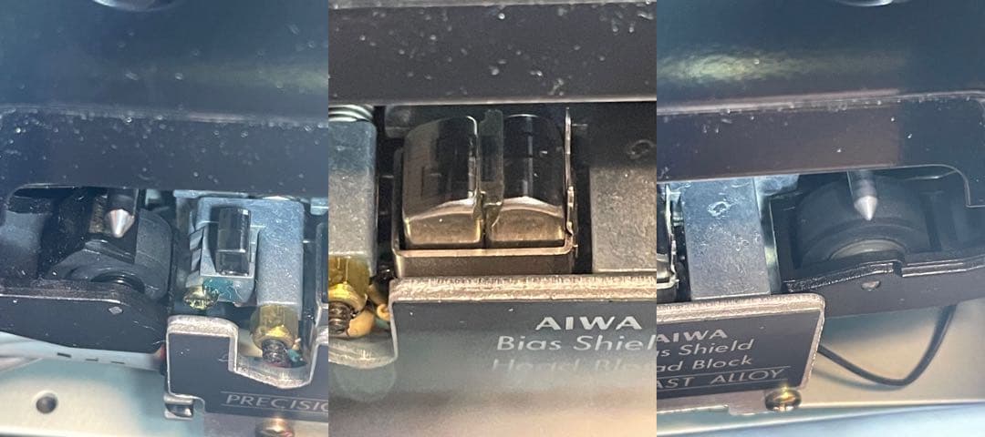 AIWA アイワ カセットデッキ EXCELIA XK-007 ジャンク