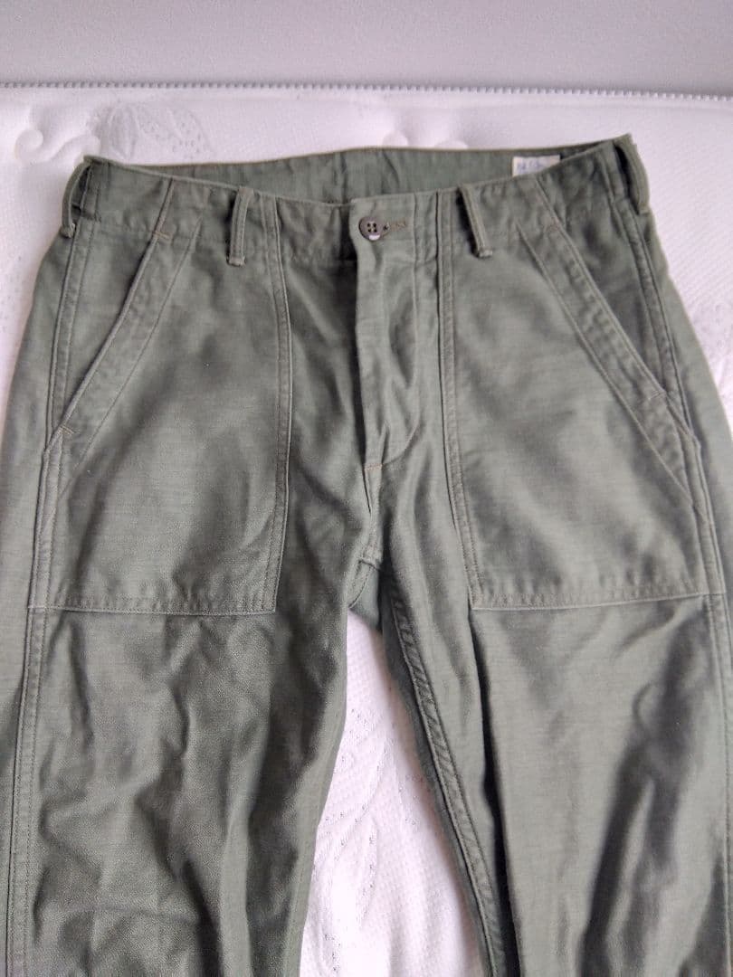 orSlow オアスロウ ファティーグパンツ ベイカーパンツ S 日本製