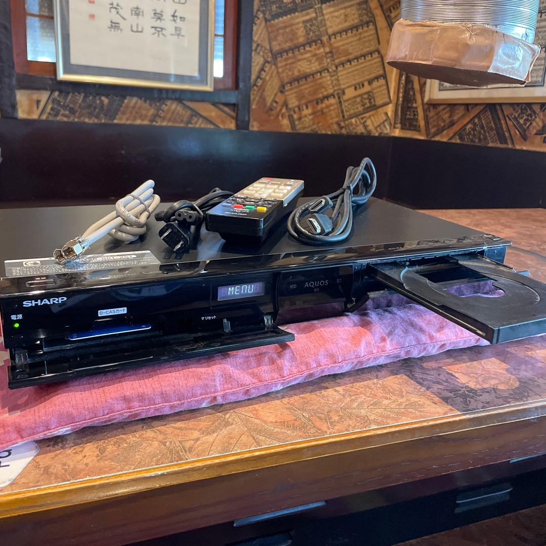 シャープ AQUOS BD-S520 12倍録 500GB リモ等付フル装備！