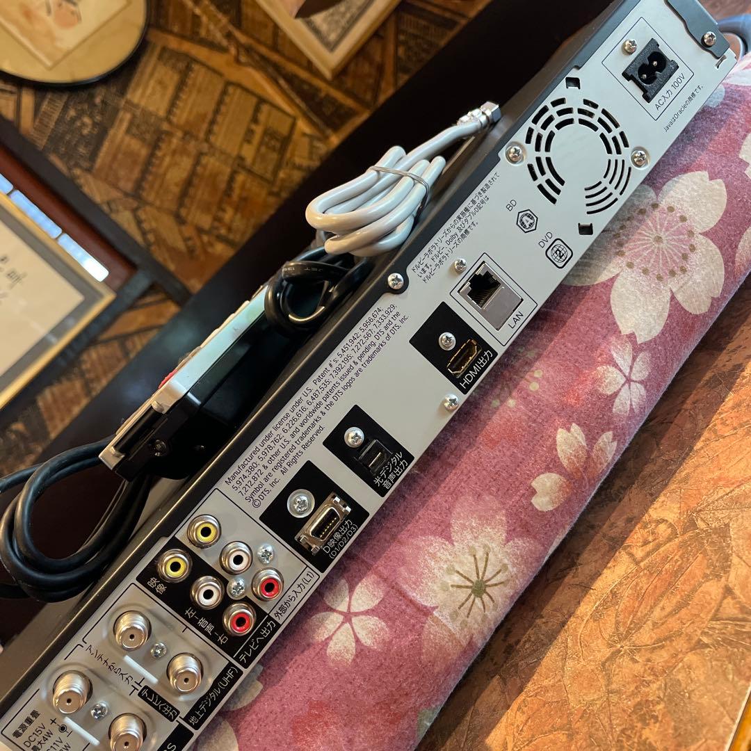 シャープ AQUOS BD-S520 12倍録 500GB リモ等付フル装備！