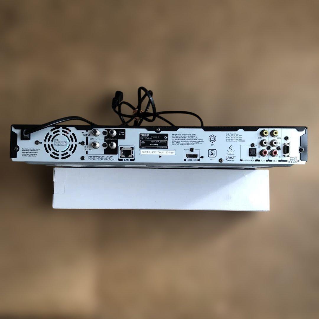 東芝 REGZA D-BZ500 HDD&BDレコーダ1TB