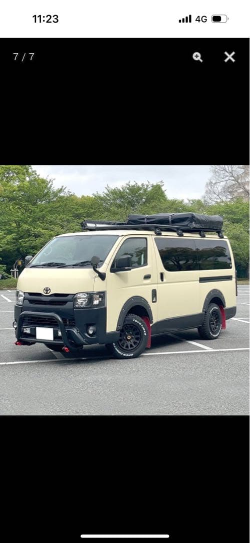 ハイエース　アゲ系オーバーフェンダー新品