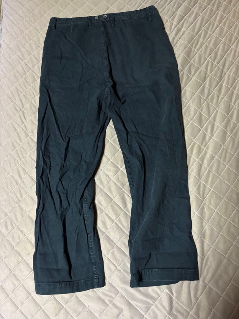 ナイジェルケーボンLY B R O ブリティッシュアーミーパンツ38ネイビー