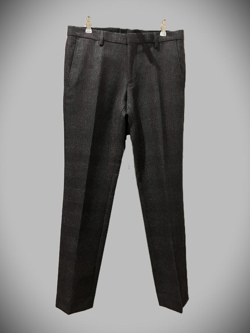 (年内終了)DRIES VAN NOTEN ドリス 17AW チェックスラックス