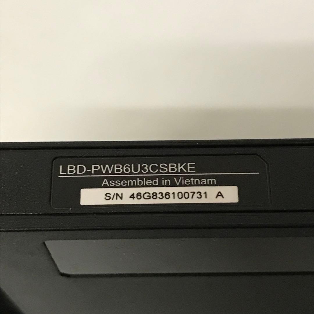 ロジテック　ポータブルBDドライブ　LBD-PWB6U3CSBKE /M1