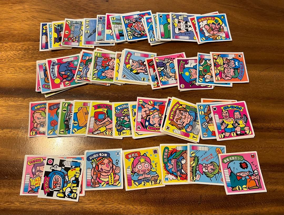 ガムラツイスト　ラーメンばあ　カネボウ　当時物　シール　63枚　まとめ売り