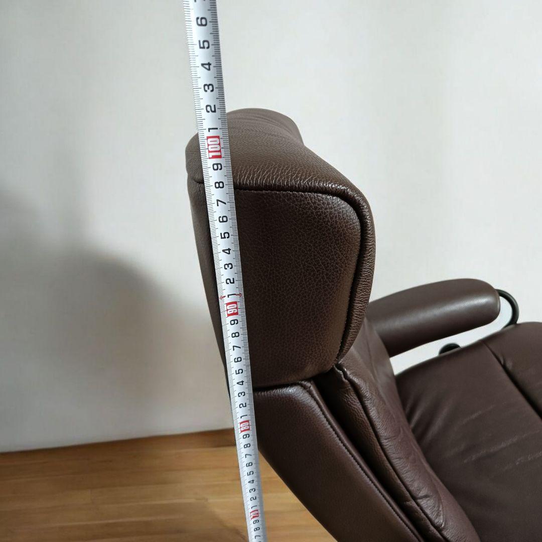 極美品! 最高級! エコーネス トーキョー リクライニングチェア ブラウン