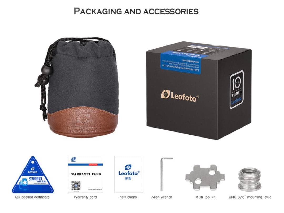 【未使用】Leofoto 自由雲台LH-40(カモフラ) ★国内未発売