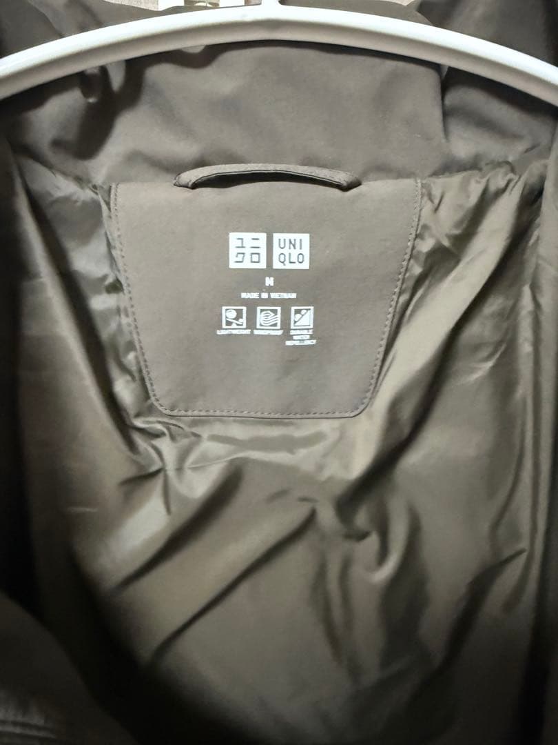 ★ユニクロ シームレスダウンジャケット★ ダークブラウン Mサイズ