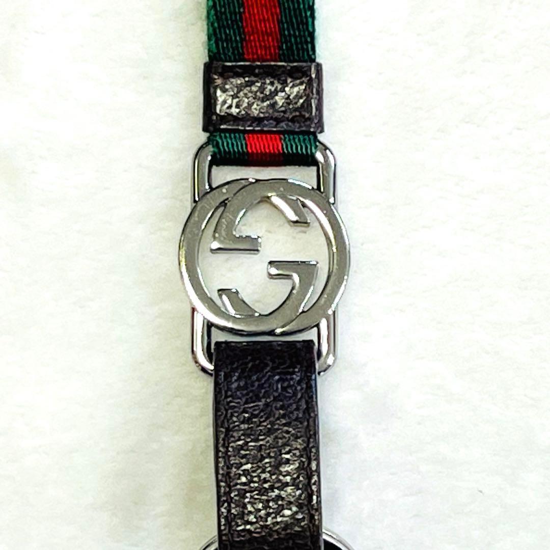 【良品】GUCCI グッチ シェリーライン ネックストラップ ストラップ