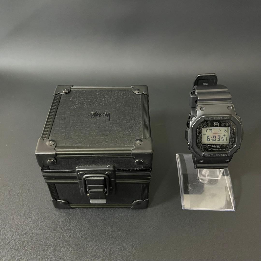 【新品電池交換済/箱付き】STUSSY × G-SHOCK DW-5000ST
