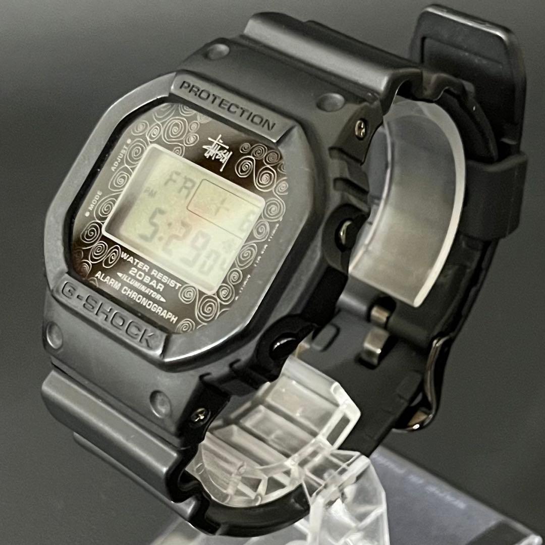 【新品電池交換済/箱付き】STUSSY × G-SHOCK DW-5000ST