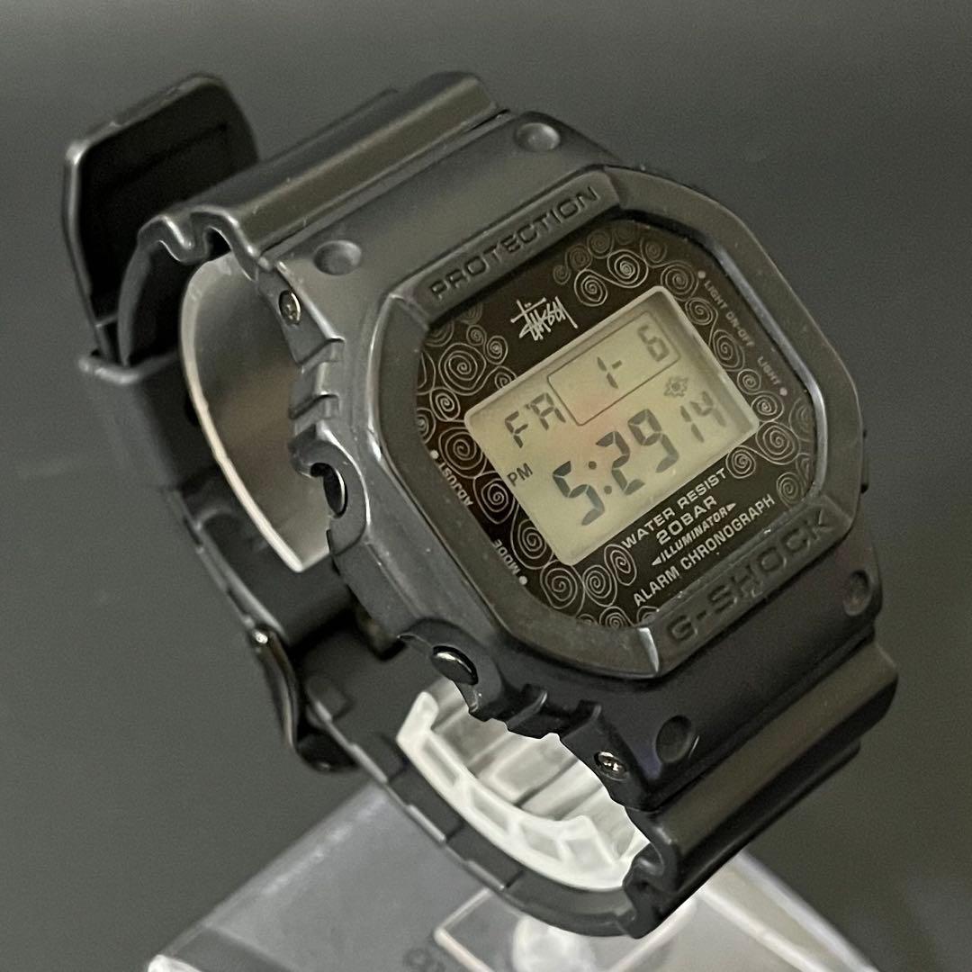 【新品電池交換済/箱付き】STUSSY × G-SHOCK DW-5000ST