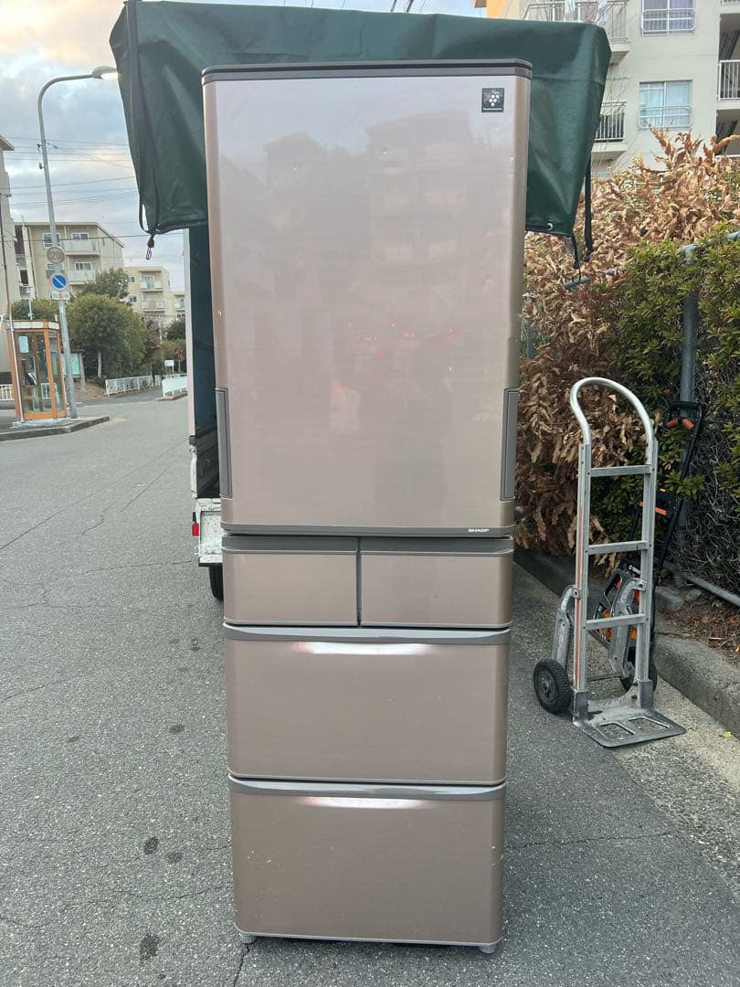 2021年製 シャープ ノンフロン冷凍冷蔵庫 SJ-X414H-T