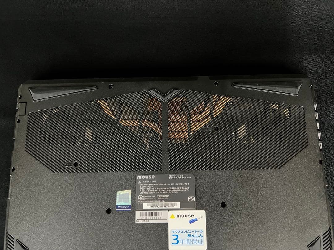 【3台有】mouse ノートPC K5 windows11 pro【32G】