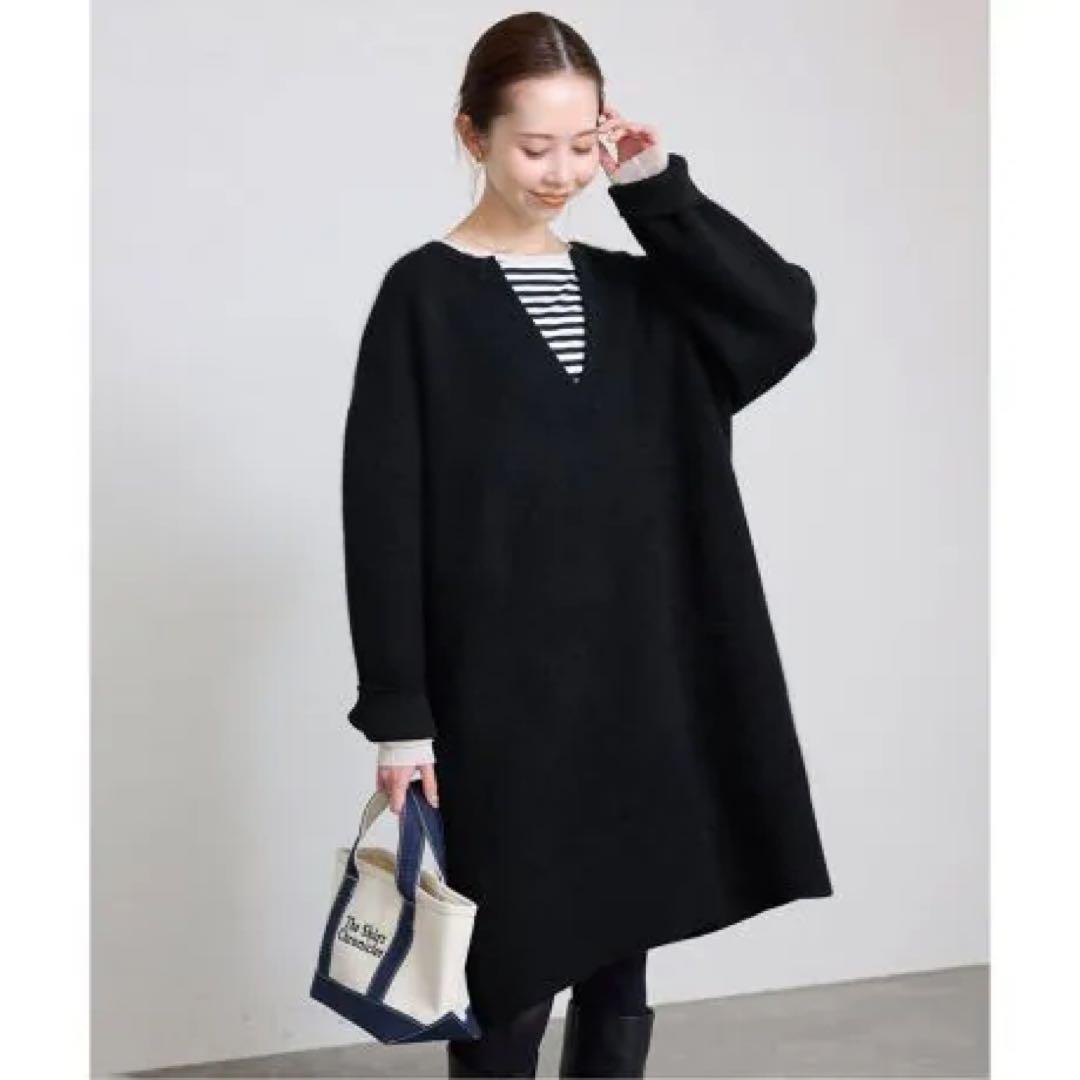 SLOBE IENA スローブイエナ ウォッシャブルファーリーミニワンピース