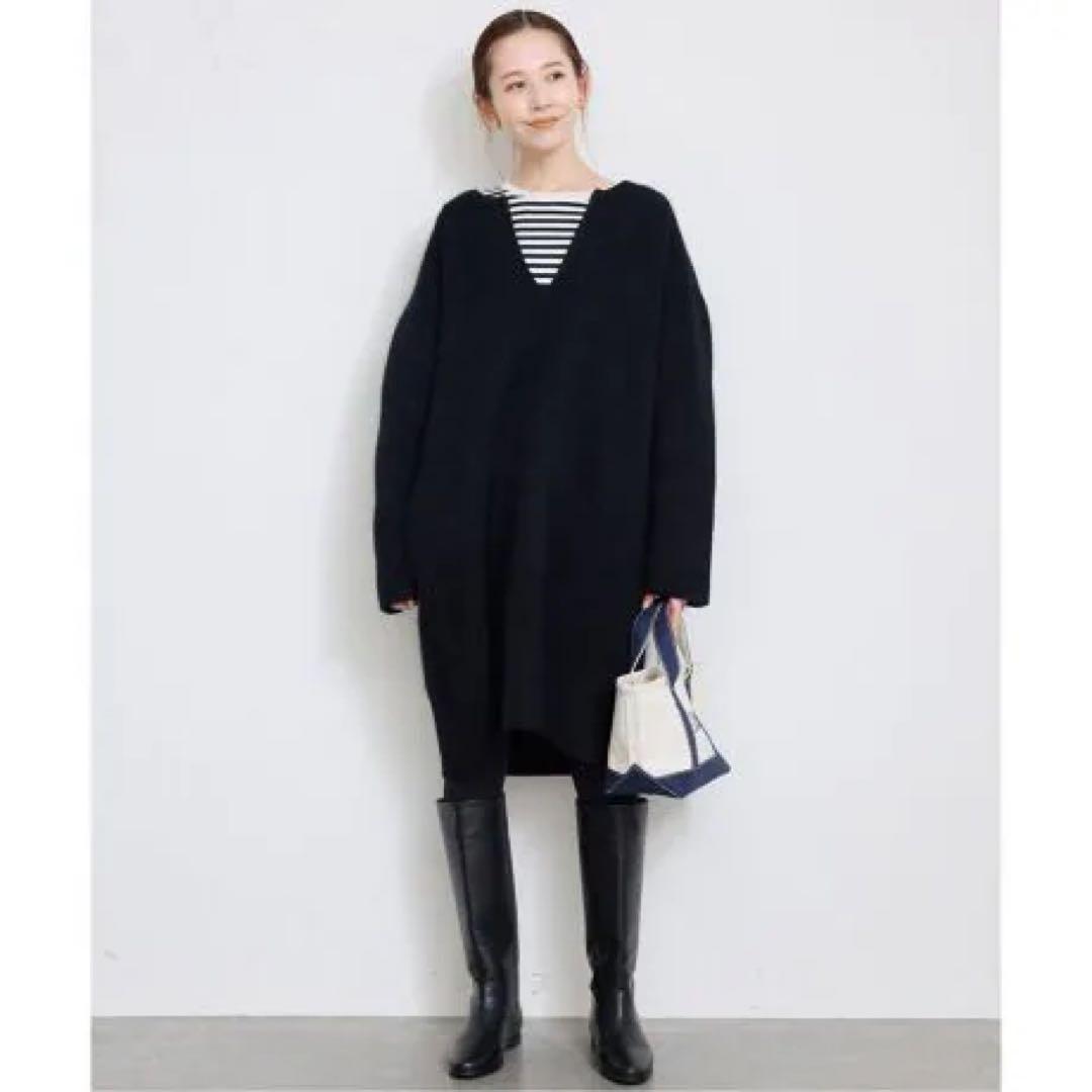 SLOBE IENA スローブイエナ ウォッシャブルファーリーミニワンピース