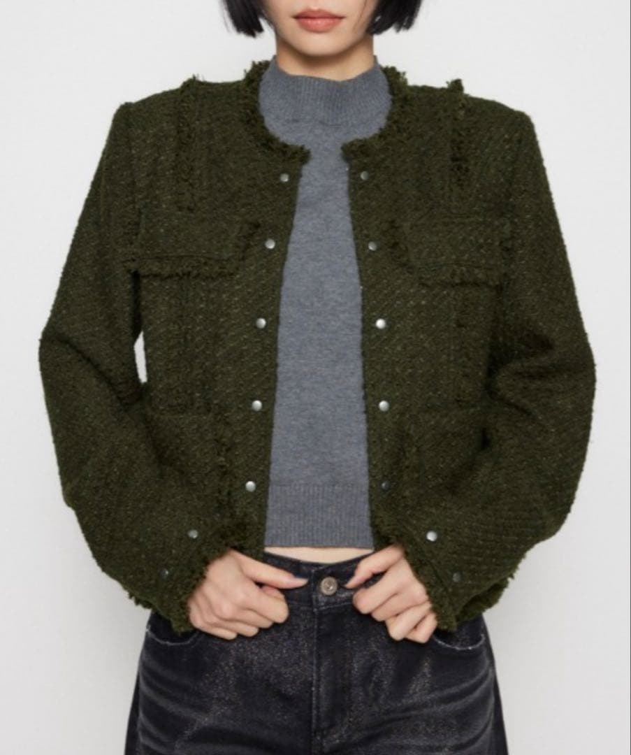 LAGUA GEM COMPACT TWEED ジャケット