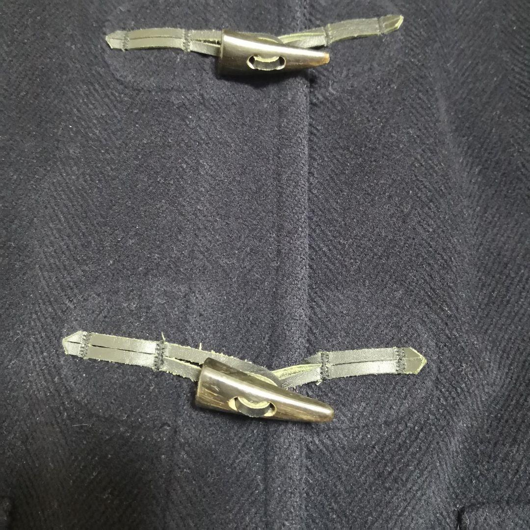 Gloverall ダッフルコート ヘリンボーン ネイビー