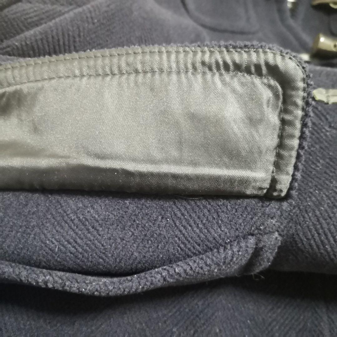 Gloverall ダッフルコート ヘリンボーン ネイビー