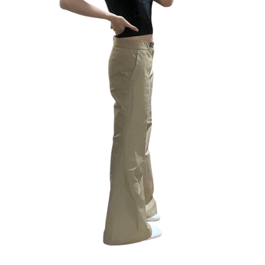 グッチ　トムフォード期　90s 00s センタープレス　フレア　チノパン