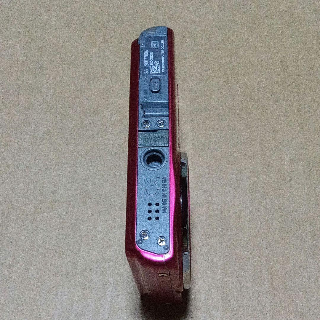 CASIO EXILIM EX-ZS26 コンパクトデジタルカメラ レッド