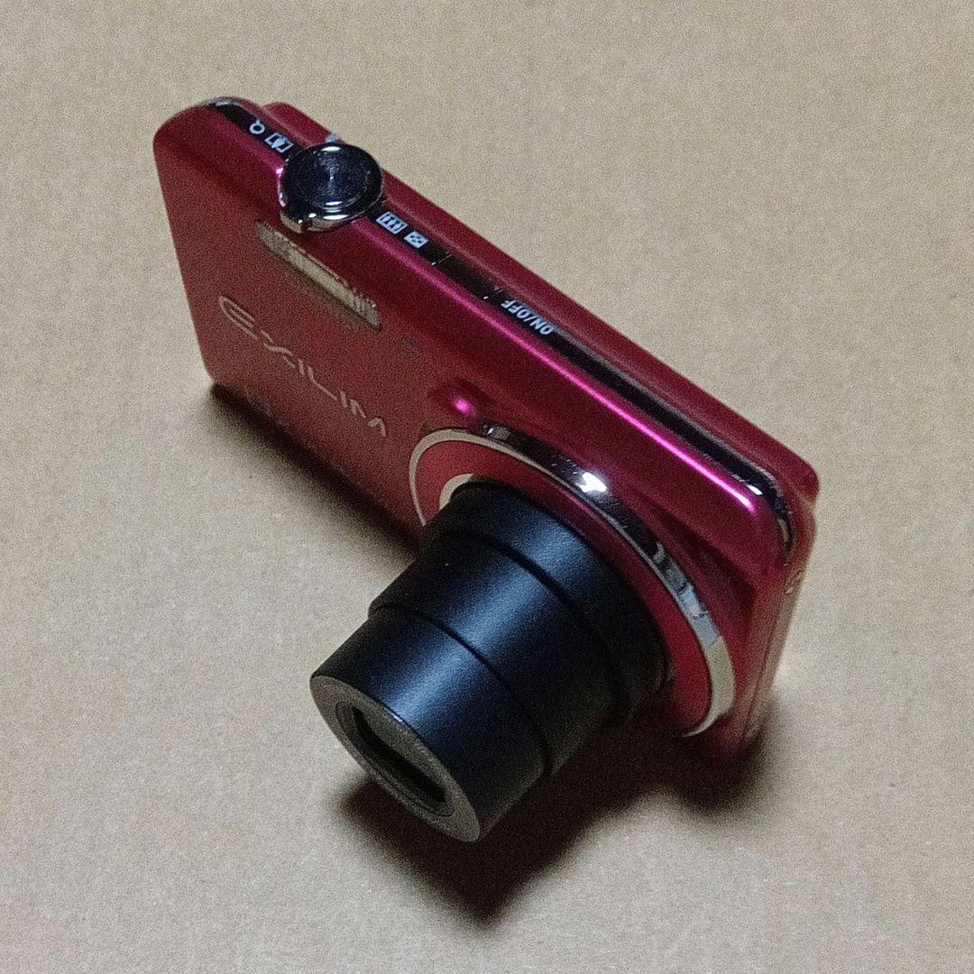 CASIO EXILIM EX-ZS26 コンパクトデジタルカメラ レッド