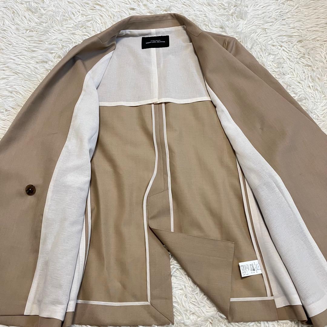 【美品】green label relaxing Greed ダブルジャケット