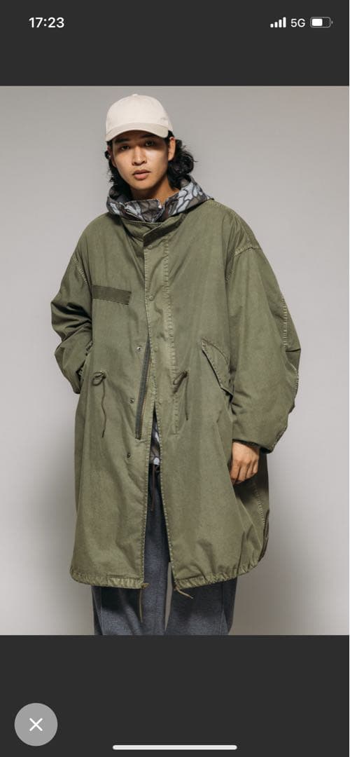 M65 LINER SET/モッズコート/ライナー セット 試着のみ