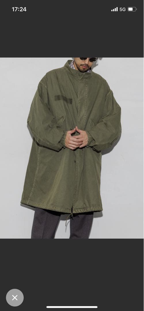 M65 LINER SET/モッズコート/ライナー セット 試着のみ