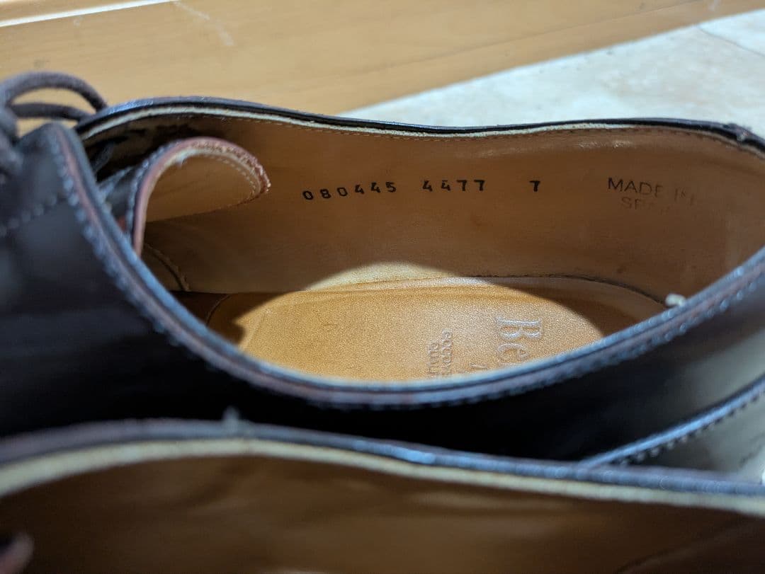 Berwick バーウィック 4477 Ｕチップ ダービーシューズ