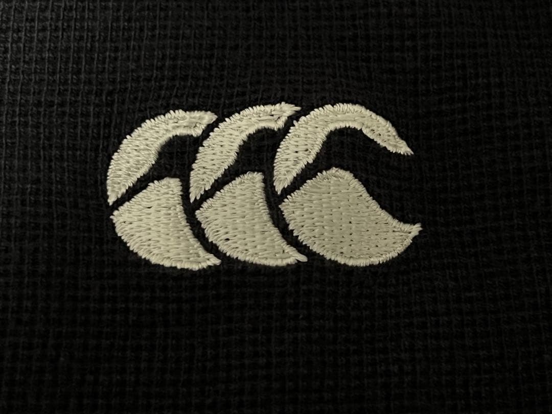 Canterbury 半袖 スタンドカラー ポロシャツ ネイビー Mサイズ 新品