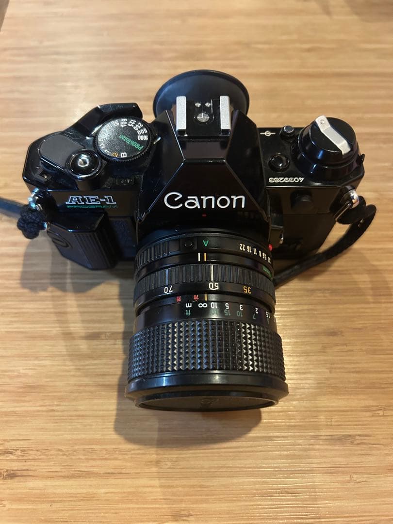 Canon AE-1 一眼レフカメラ + フラッシュ138A