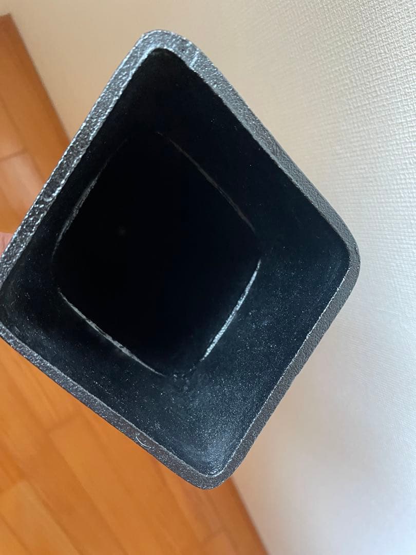 池坊　花器　掛け花創　アルミ