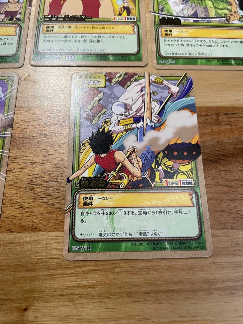 ワンピースカードダス　天空の黄金郷 ES-T4枚　ES-W25枚