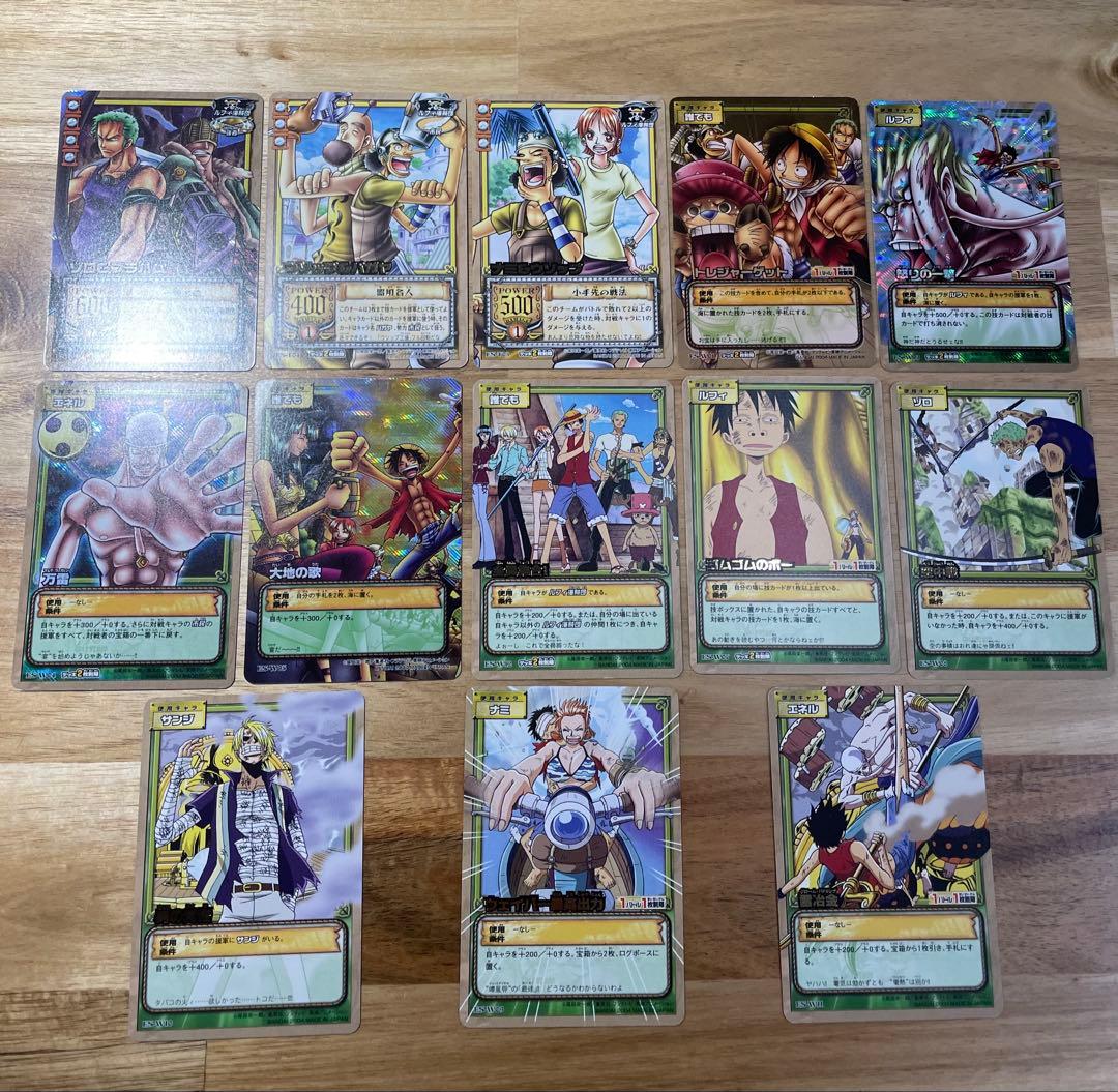 ワンピースカードダス　天空の黄金郷 ES-T4枚　ES-W25枚