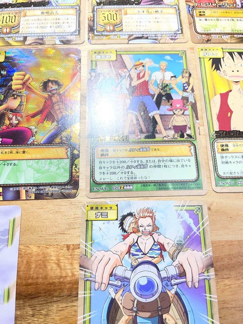 ワンピースカードダス　天空の黄金郷 ES-T4枚　ES-W25枚