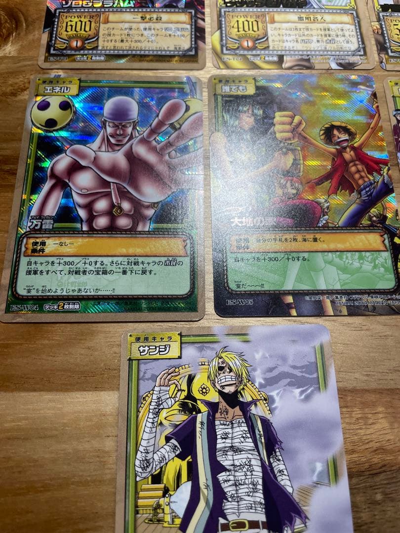 ワンピースカードダス　天空の黄金郷 ES-T4枚　ES-W25枚