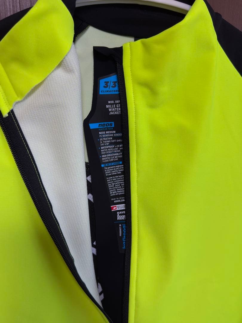 Assos アソス MILLE GT WINTER JACKET EVO