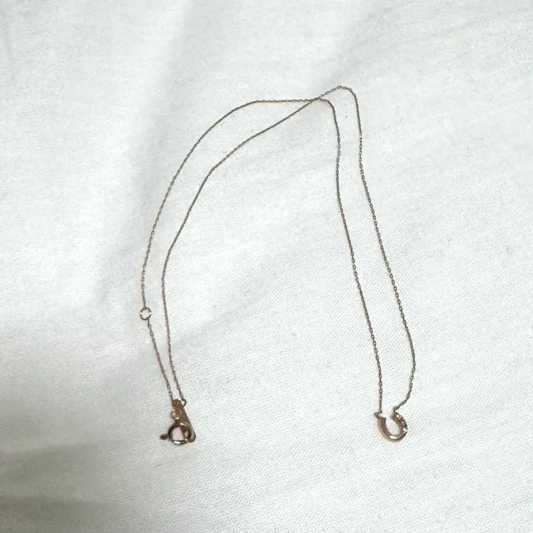 ち*ら様 ヴァンドーム青山　ダイヤモンド ネックレス　ピンクゴールド　ホースシュ