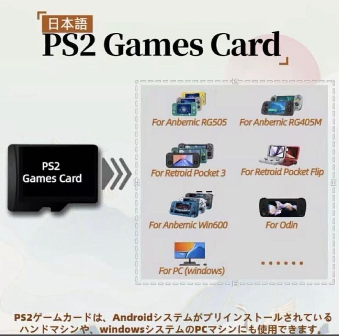 日本語 ハンドヘルド PCポータブルHDD 1TB Anbernic RG 他