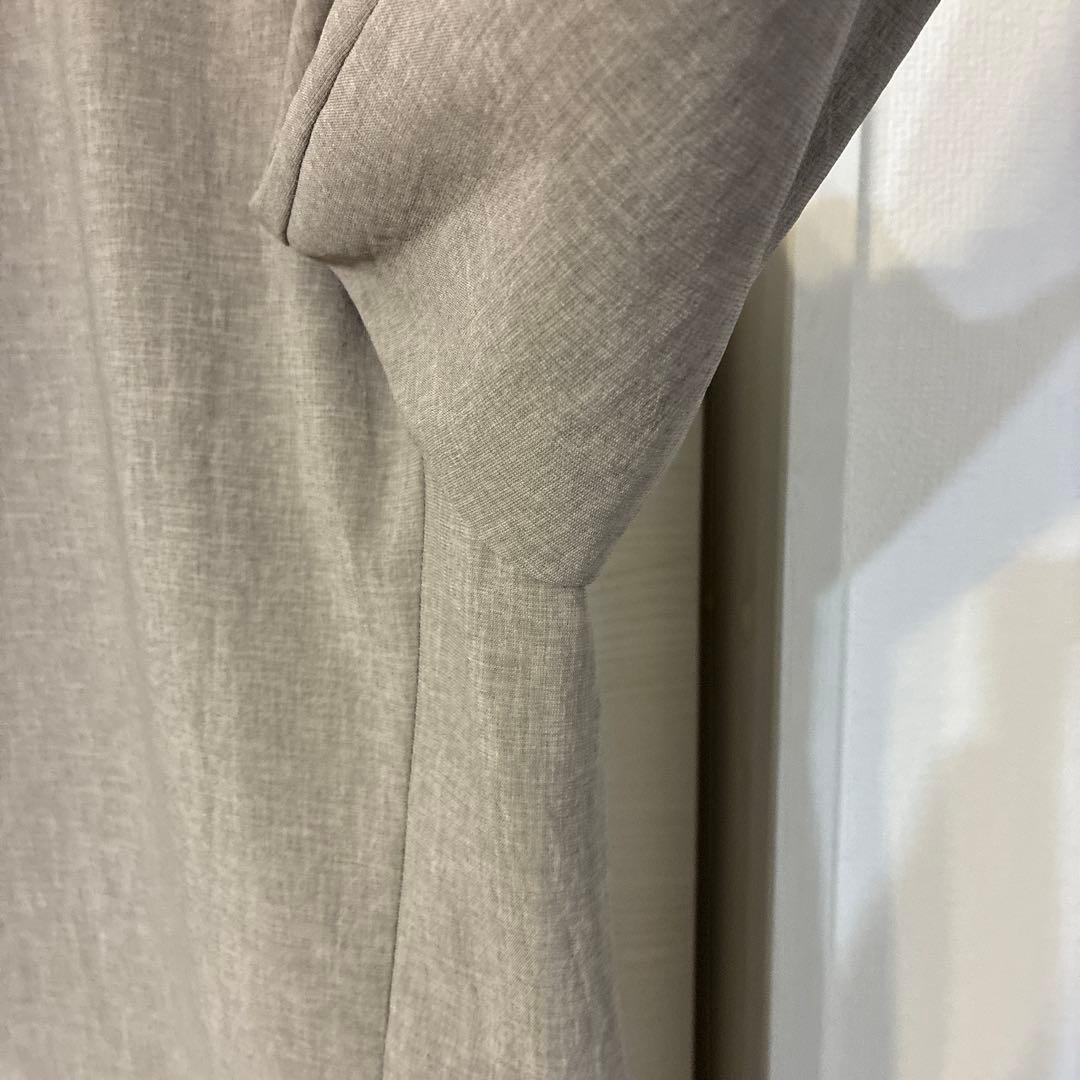 アダムエロペ ADAM ET ROPE ノーカラーセットアップ M リネン風