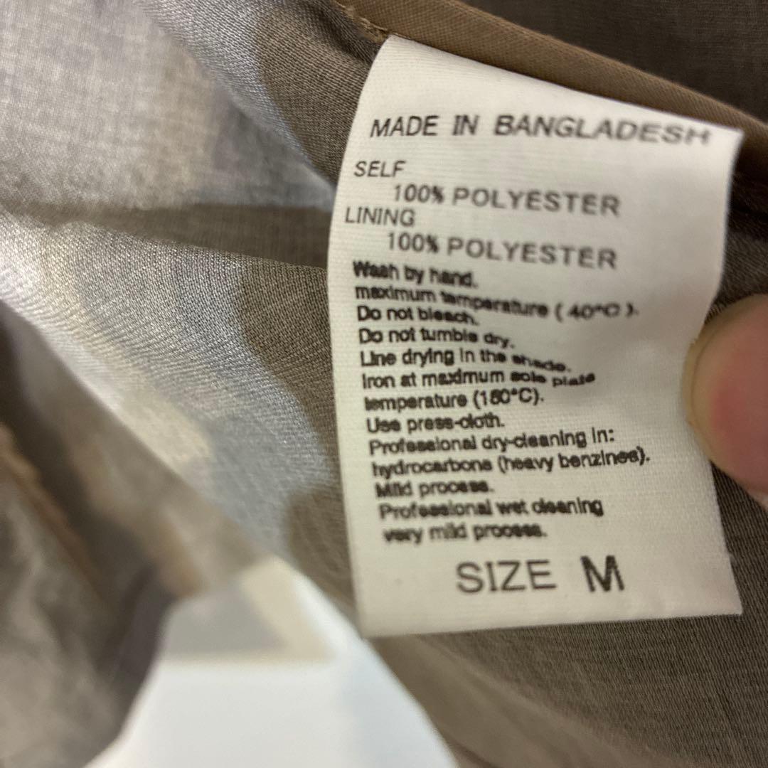 アダムエロペ ADAM ET ROPE ノーカラーセットアップ M リネン風