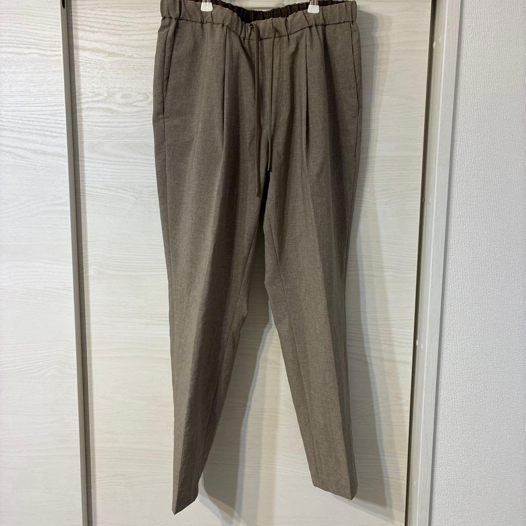 アダムエロペ ADAM ET ROPE ノーカラーセットアップ M リネン風