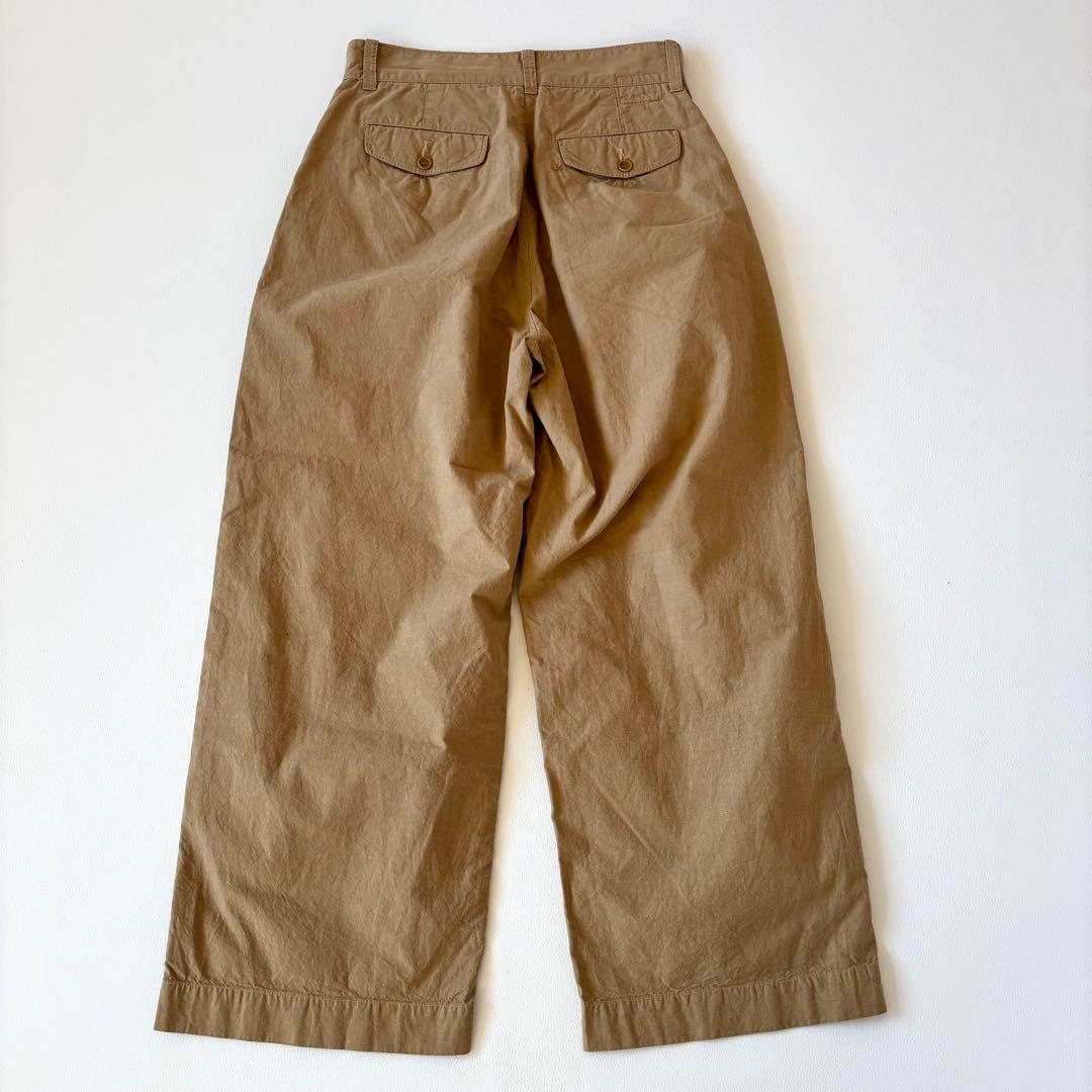 45R クックウェザーのシャルロットバギーパンツ　サイズ3 ベージュ