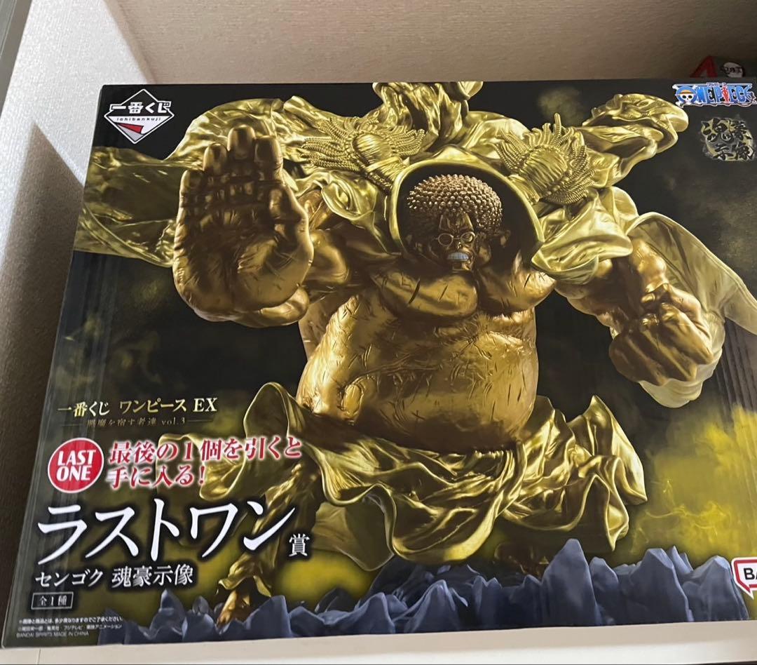 【即日発送】【未開封】一番くじ ワンピース EX ラストワン センゴク 魂豪示像