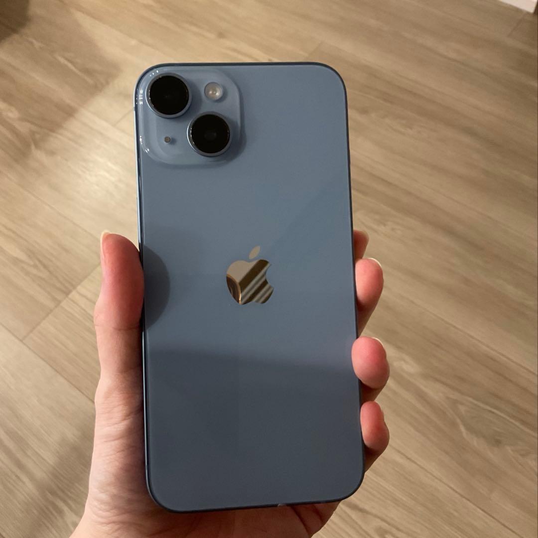 【美品】Apple iPhone 14 128GB ブルー本体